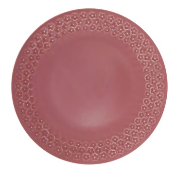 牡丹紅印花9皿  紅色  1個  25 x 3cm  XL10101-3