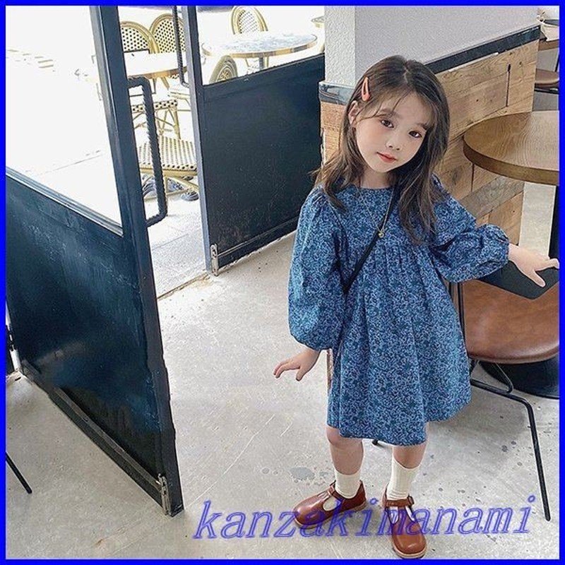 子供服 ワンピース 韓国子供服 キッズ 女の子 長袖ワンピース 花柄 春服 子供ドレス 子ども服 ベビー服 お姫様 おしゃれ 可愛い カジュアル 新品 80 90 100 通販 Lineポイント最大0 5 Get Lineショッピング