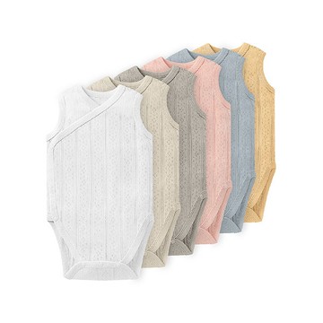 小獅王辛巴 Air Upper 透氣棉開襟包屁衣(無袖/70cm)-多色可選【佳兒園婦幼館】