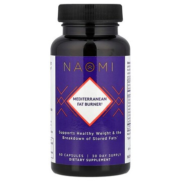 NAOMI, Mediterranean Fat Burner, 60 Capsules