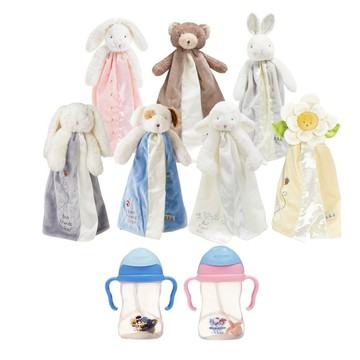 (一份彌月禮，一份心意)b.box 三麗鷗聯名款升級版防漏水杯+海灣兔-抱抱療癒加倍系列(隨機) {{外島不配送}}