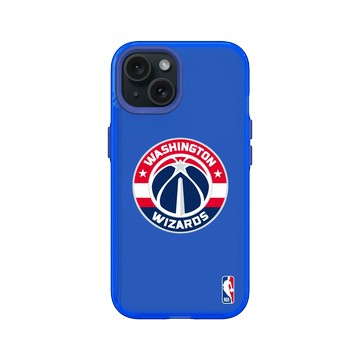 iPhone 15 Clear 激光藍 - NBA - Logo-華盛頓巫師 Washington Wizards