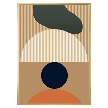 Boluo 菠蘿選畫所 APAG3405G 幾何 • 勇士  40 x 30cm  勇士 棕色