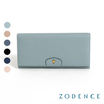 ZODENCE CUFF進口真皮雙層長夾