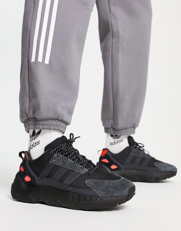 adidas Originals ZX22 Boost trainers in black