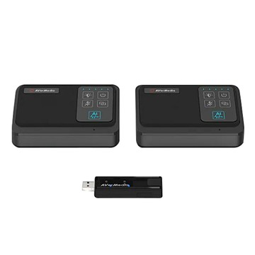 AVerMedia 圓剛 AW111 會議無線麥克風擴充套組