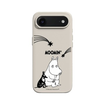 iPhone Air SolidX 貝殼灰 - Moomin - 陪你去看流星雨