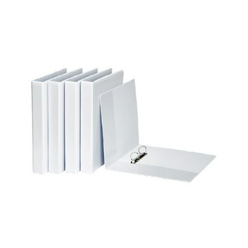 同春 白色 D型 2孔夾 1" (無耳) 317X262X43mm 12個 /箱 F100D-2（特訂品，確認訂購後無法退換貨）