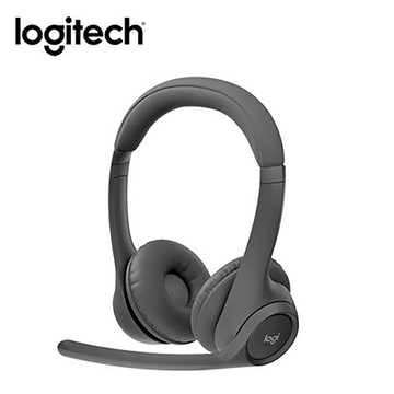 羅技Logitech無線藍牙耳機麥克風/Zone 300/午夜黑