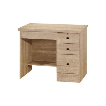 傢俱工場-百威 3尺書桌雪松