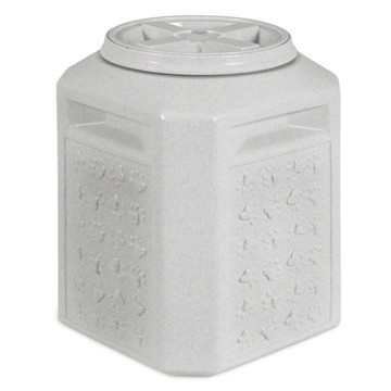 Petmate 美國 GAMMA2 天然糧儲存桶 不含雙酚A 防潮防蟲 氣密佳  白色  1個