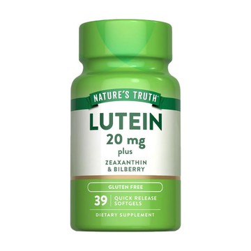 [Nature's Truth綠萃淨] Visi-Gold威視晶葉黃素+山桑子軟膠囊(39粒/瓶)-1入組