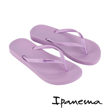 Ipanema-經典簡約素面人字拖鞋-紫色