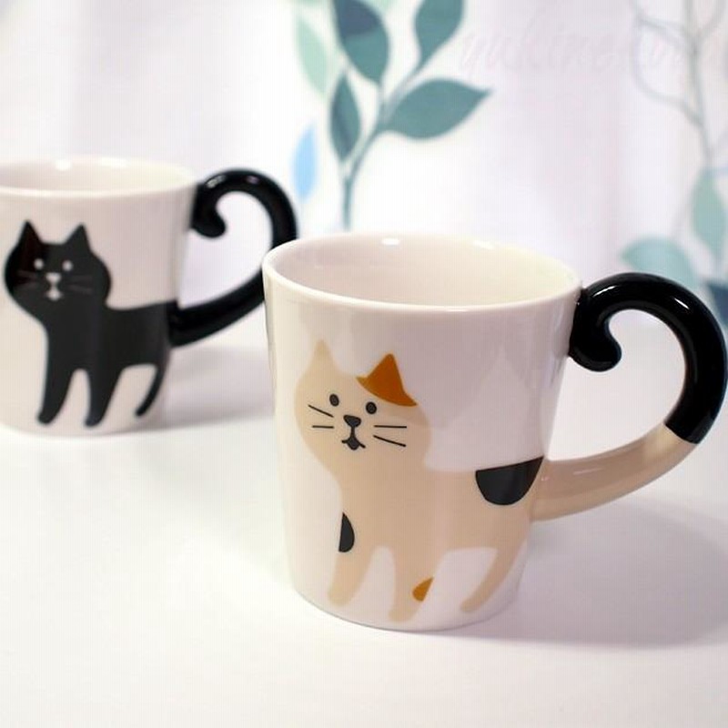 Daisak 猫 マグカップ カップ DAISAK / 茶色うさぎ マグカップ – VOU/棒 ONLINE