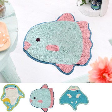 【現貨】【接受預訂】印度製 海洋動物地毯