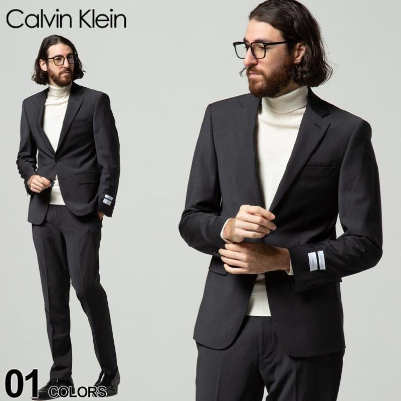 カルバンクライン ジャケット Calvin Klein ウール混 ストレッチ