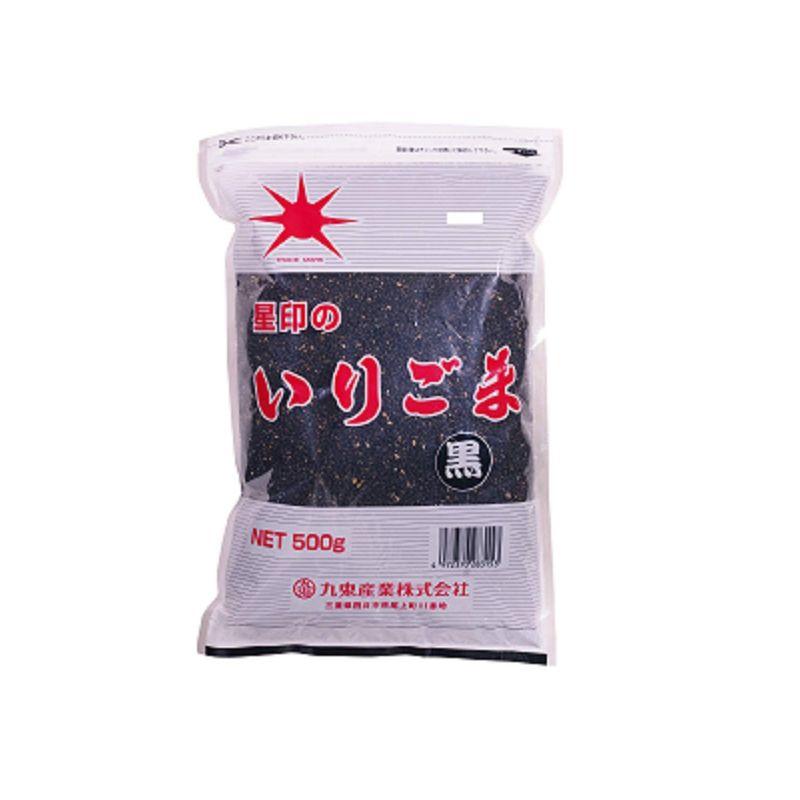 九鬼産業 星印 いりごま黒 500g ×2袋