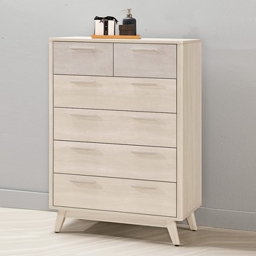 【Homelike】喜家居2.7尺六斗櫃(24021)