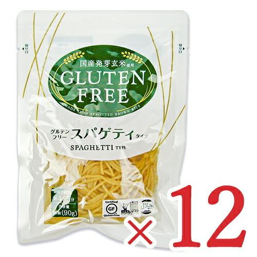 大潟村あきたこまち生産者協会グルテンフリー スパゲティー 90g×12個 ケース販売