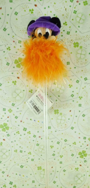 【震撼精品百貨】Micky Mouse_米奇/米妮 ~絨毛棒-橘米奇