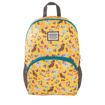 【HUGGER】兒童背包 馬戲團 (A4尺寸/幼兒園/小學書包/小孩輕量/休閒童趣/防潑水/減壓肩帶/才藝/上學/後背)