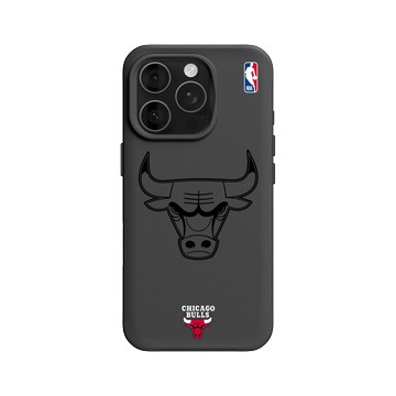 iPhone 16 Pro SolidX 黑 - NBA - B&W-芝加哥公牛 Chicago Bulls B&W - Light