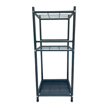 金德恩 台灣製造 9格加高鐵管雨傘架 傘桶 置物傘架 收納傘架 傘架 落地傘架 瀝水傘架 雨傘架