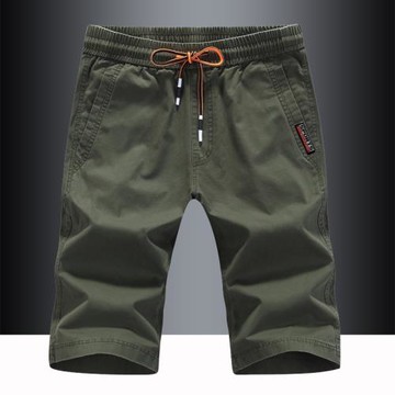 短褲男夏季運動休閑七分褲韓版潮流直筒寬松純棉工裝褲子五分褲子