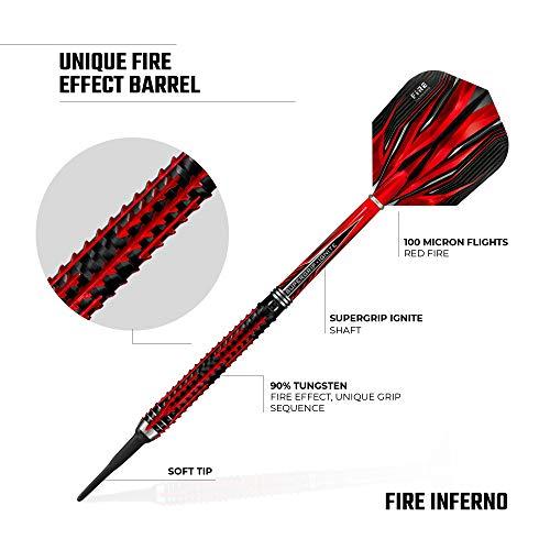 ダーツ バレル Harrows ファイア インフェルノ 20g (FIRE INFERNO 20g