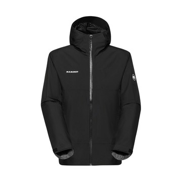 MAMMUT Treeline HS Hooded Jacket AF GTX防風防水連帽外套 男款 黑色 #1010-32210