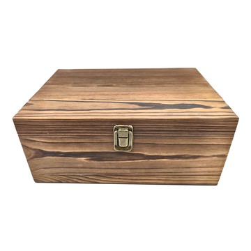 威士忌冰石玻璃杯禮盒組  A款 扭腰杯  無鉛玻璃  花崗岩  木盒  1盒