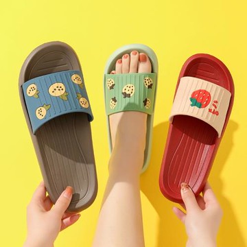 2022新款夏室內地板拖鞋軟底家用靜音防滑夏季居家女洗澡浴室情侶