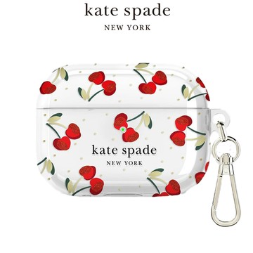kate spade AirPods Pro 1/2代保護殼套 嬌豔櫻桃