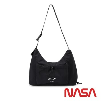 NASA SPACE Recycle環保輕量大容量半月包-星際黑