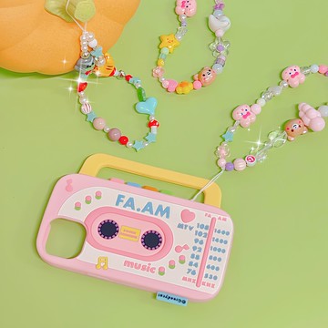 Heartmade 馬卡龍色系 小動物手機繩