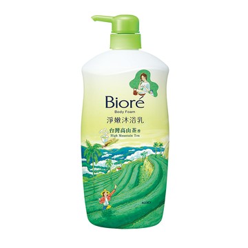 Biore淨嫩沐浴乳-台灣高山茶香清爽型
