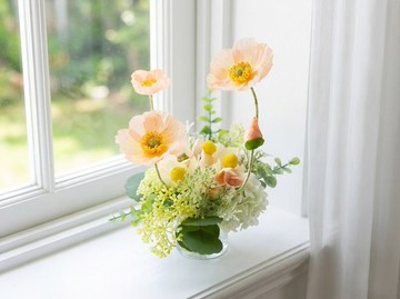 典雅虞美人香氛花藝(粉) 擬真花/香氛/花禮/送花/永不凋零