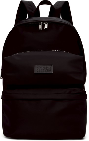 MM6 Maison Margiela 黑色 Nylon Three Pockets 双肩包