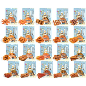 PET ZOO 【9入組】《台灣系列零食》多種口味可選 50-100g