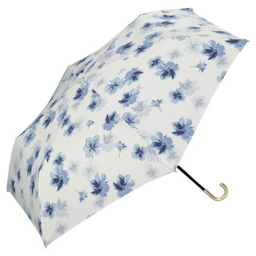 日本Wpc. 3813-OF 白色 杜鵑花晴雨傘 抗UV 附標準收納袋
