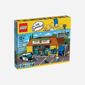 美國百分百 【全新真品】樂高 LEGO 辛普森家庭 71016 Kwik-E-Mart 辛普森超市 積木組 AF90