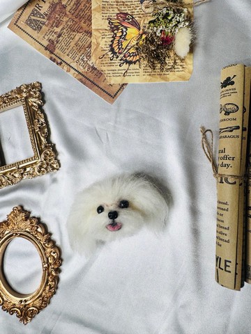 Q版寵物羊毛氈客製化