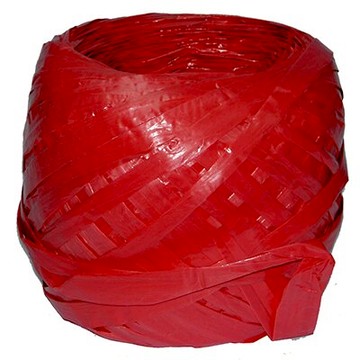 【文具通】包裝帶 包裝繩 汽水繩 塑膠繩 包捆用 大綑 紅色 R2010003【領券滿額再折千7/31止】