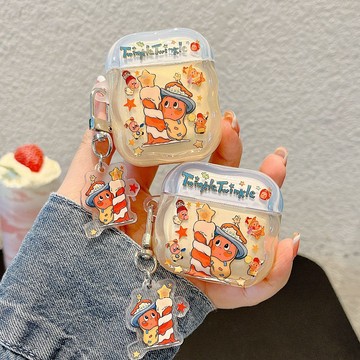 卡通星星人 airpods4保護套 airpods1 2 3 4代蘋果耳機套 防摔全包 硅膠殼 耳機保護殼 耳機殼