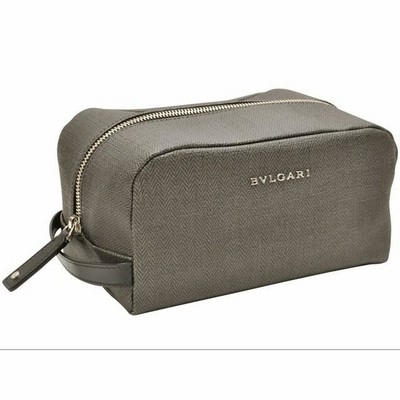 BVLGARIポーチ 未開封】 BVLGARI ブルガリ ポーチ ベージュ エミレーツ航空