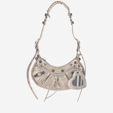 Balenciaga Le Cagole Xs Metallic Shoulder Bag