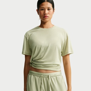 NikeSKIMS Performance Cotton Blend Women's Oversized Short-Sleeve Top