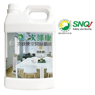 次綠康 空間霧化液4L(51881)