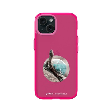 iPhone 15 Clear 粉漾桃 - Julien Tabet - 海龜