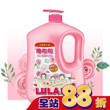 嚕啦啦玫瑰香氛沐浴乳1850g